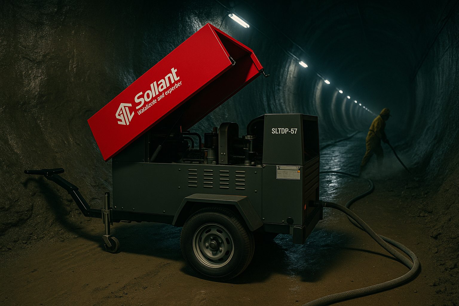 Diesel Powered Compressor