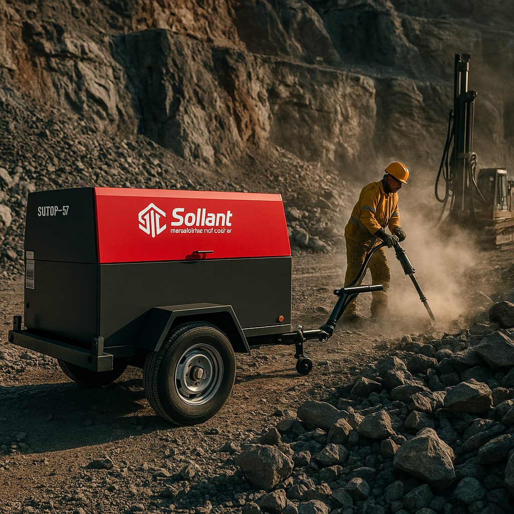 Diesel Powered Compressor