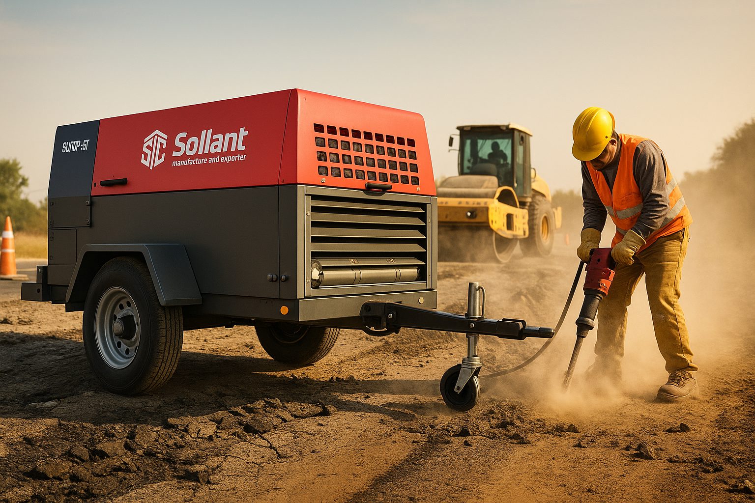 Diesel Powered Compressor