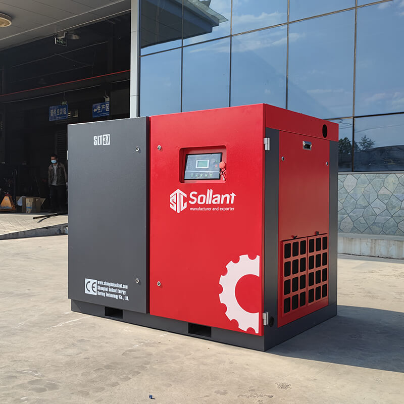 The reason why the air compressor runs out of oil