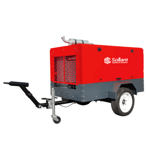 portable diesel air compressor