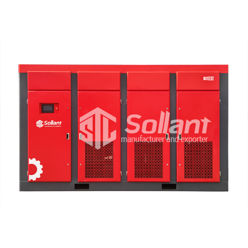 permanent magnet screw compressor