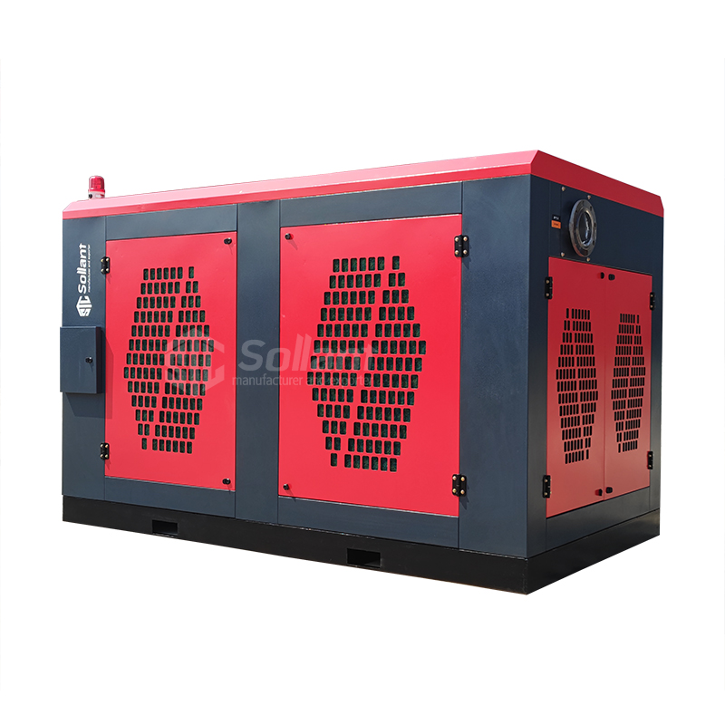 Application case of laser cutting special air compressor