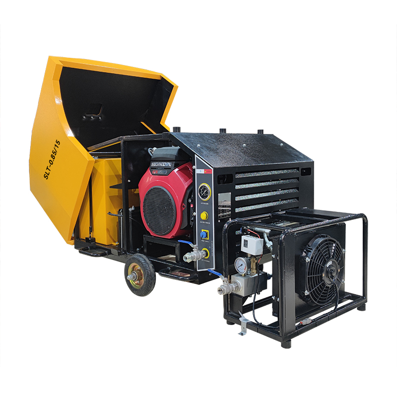 Gasoline mobile air compressor