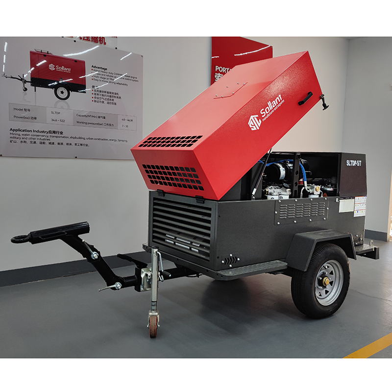 36.8 kW Diesel Mobile Air Compressor