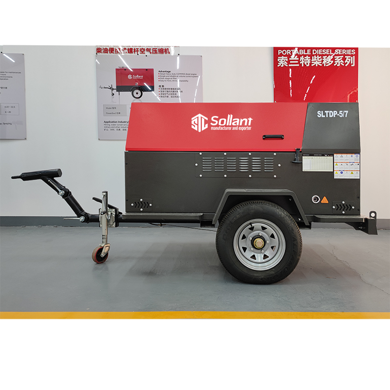 36.8 kW Diesel Mobile Air Compressor