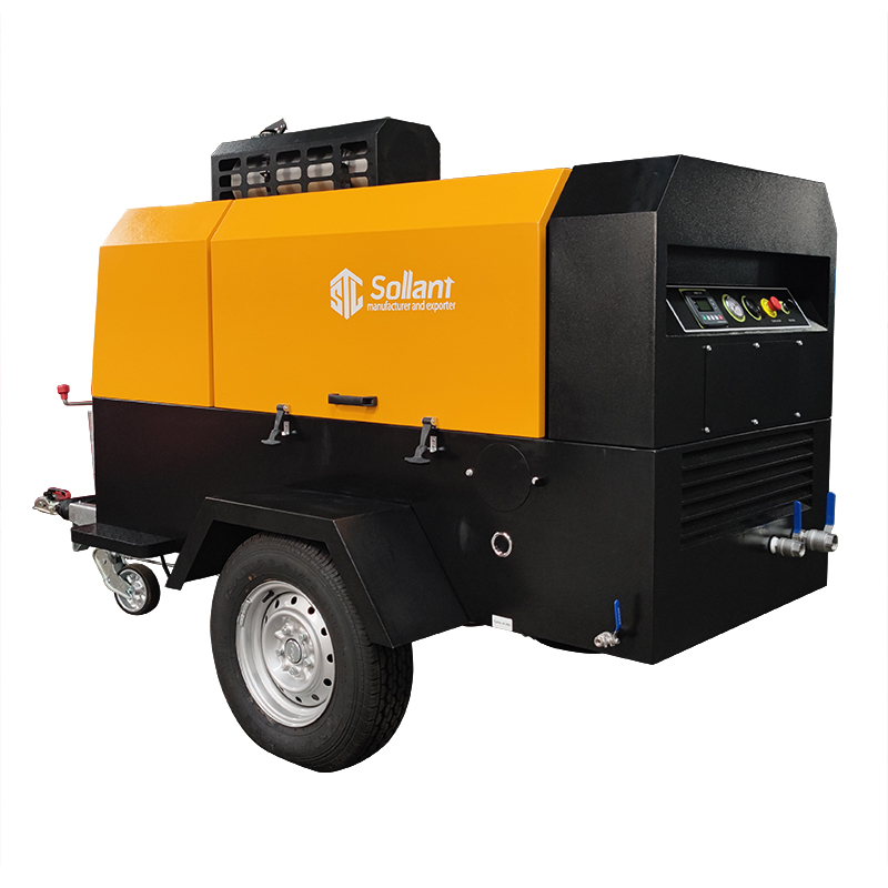 70kW Diesel Portable Air Compressor 