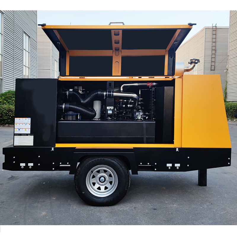 88kW Diesel Mobile Air Compressor