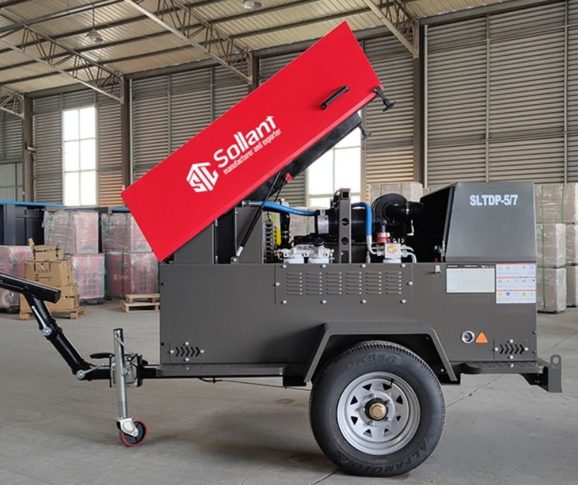 Towable Diesel Air Compressors